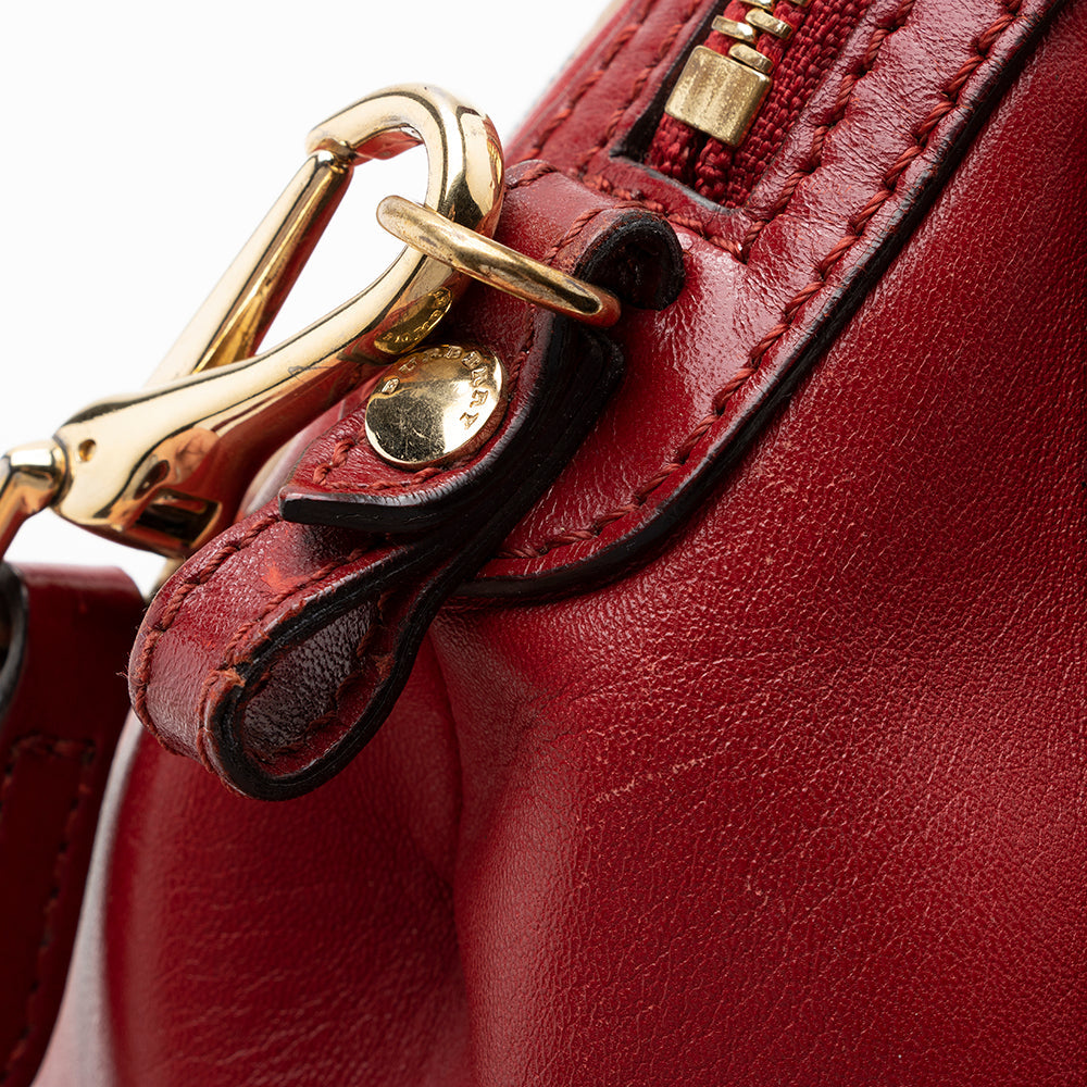 Burberry Haymarket Check Blazi Mini Crossbody Bag (SHF-13547)