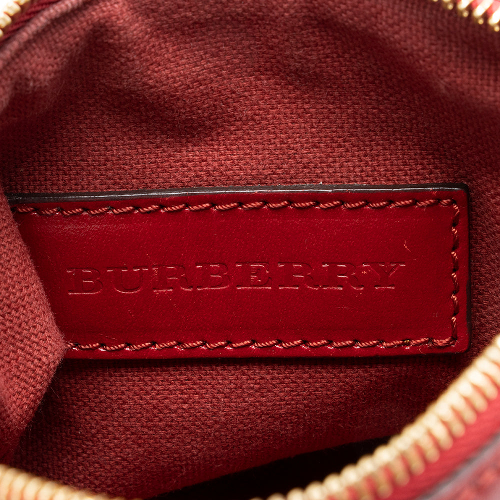 Burberry Haymarket Check Blazi Mini Crossbody Bag (SHF-13547)