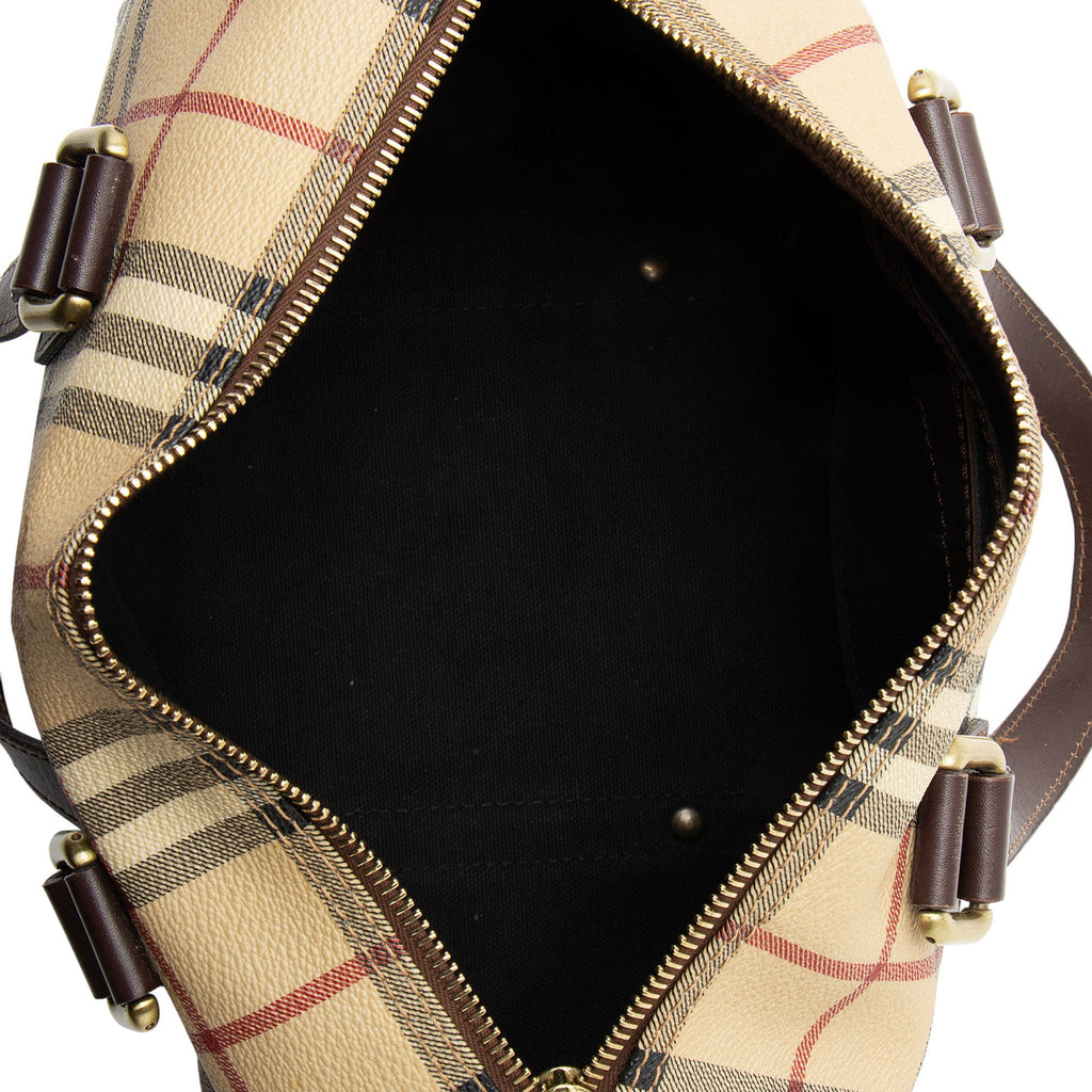 Burberry Haymarket Check Bowling Bag