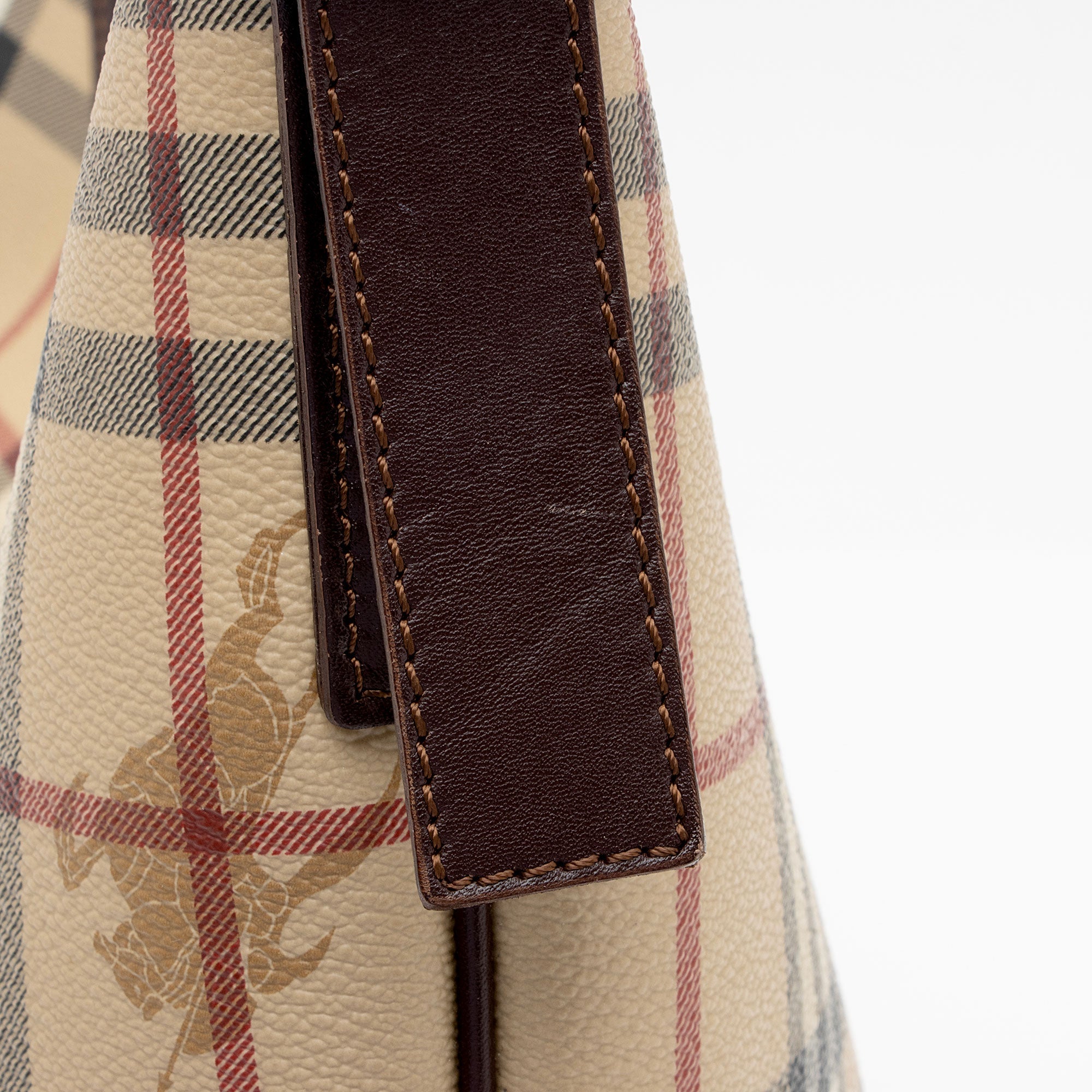 Burberry Haymarket Check Brooke Hobo (SHF-VuXDhl)
