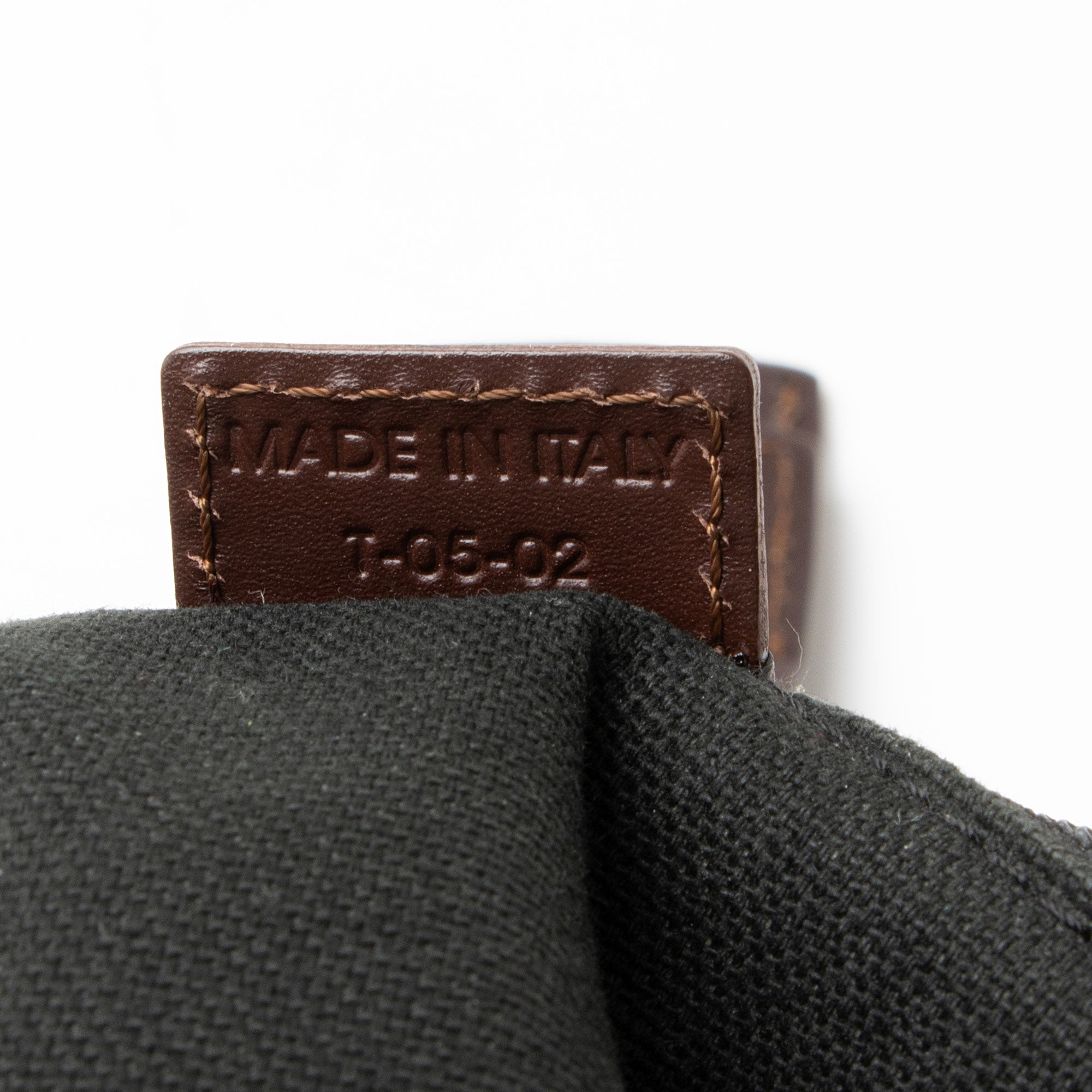 Burberry Haymarket Check Buckle Satchel