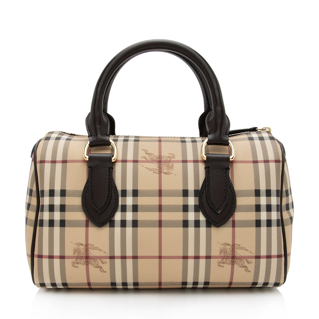 Burberry Haymarket Check Chester Medium Satchel (SHF-6GPrk2)