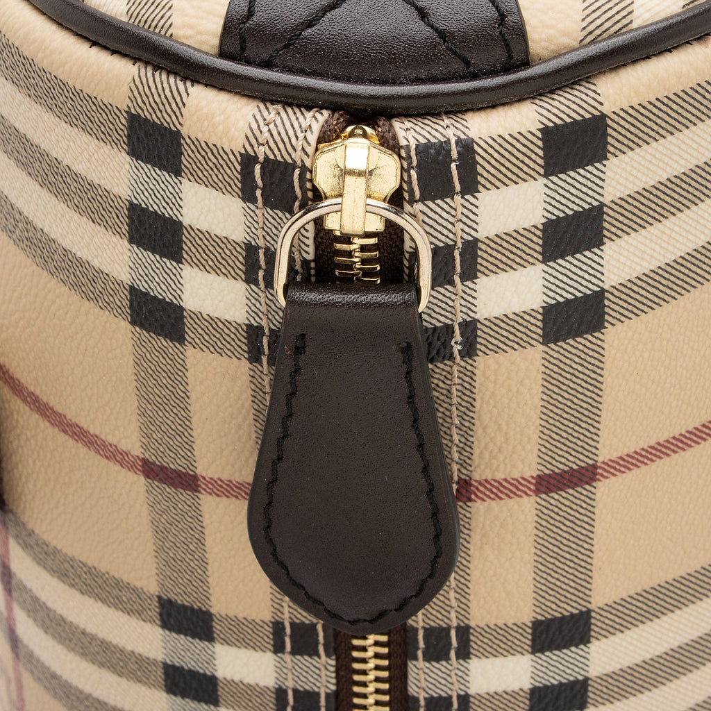 Burberry Haymarket Check Chester Medium Satchel (SHF-6GPrk2)
