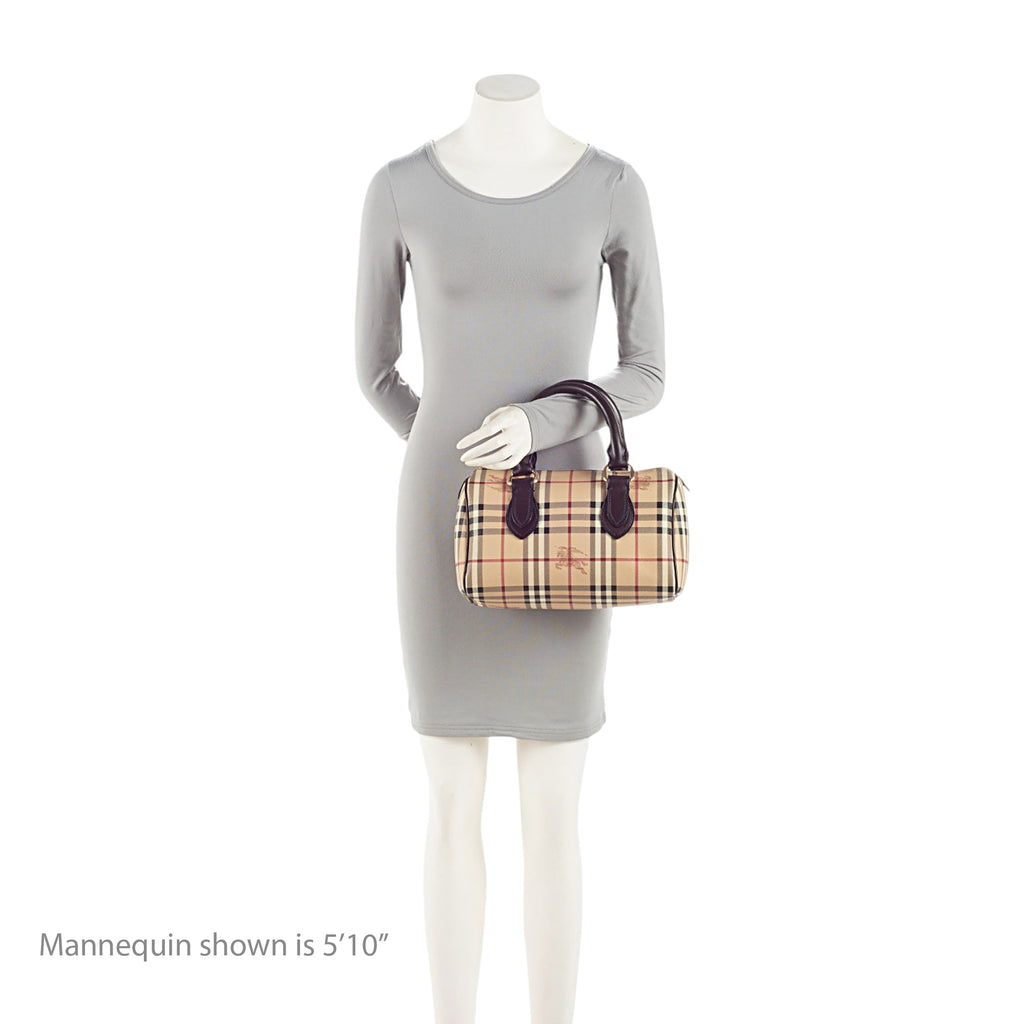 Burberry Haymarket Check Chester Medium Satchel