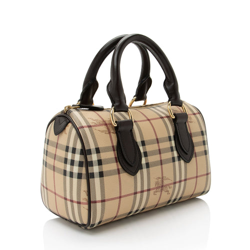 Burberry Haymarket Check Chester Medium Satchel