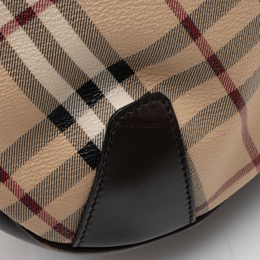 Burberry Haymarket Check Crossbody Bag (SHF-qDXh6N)