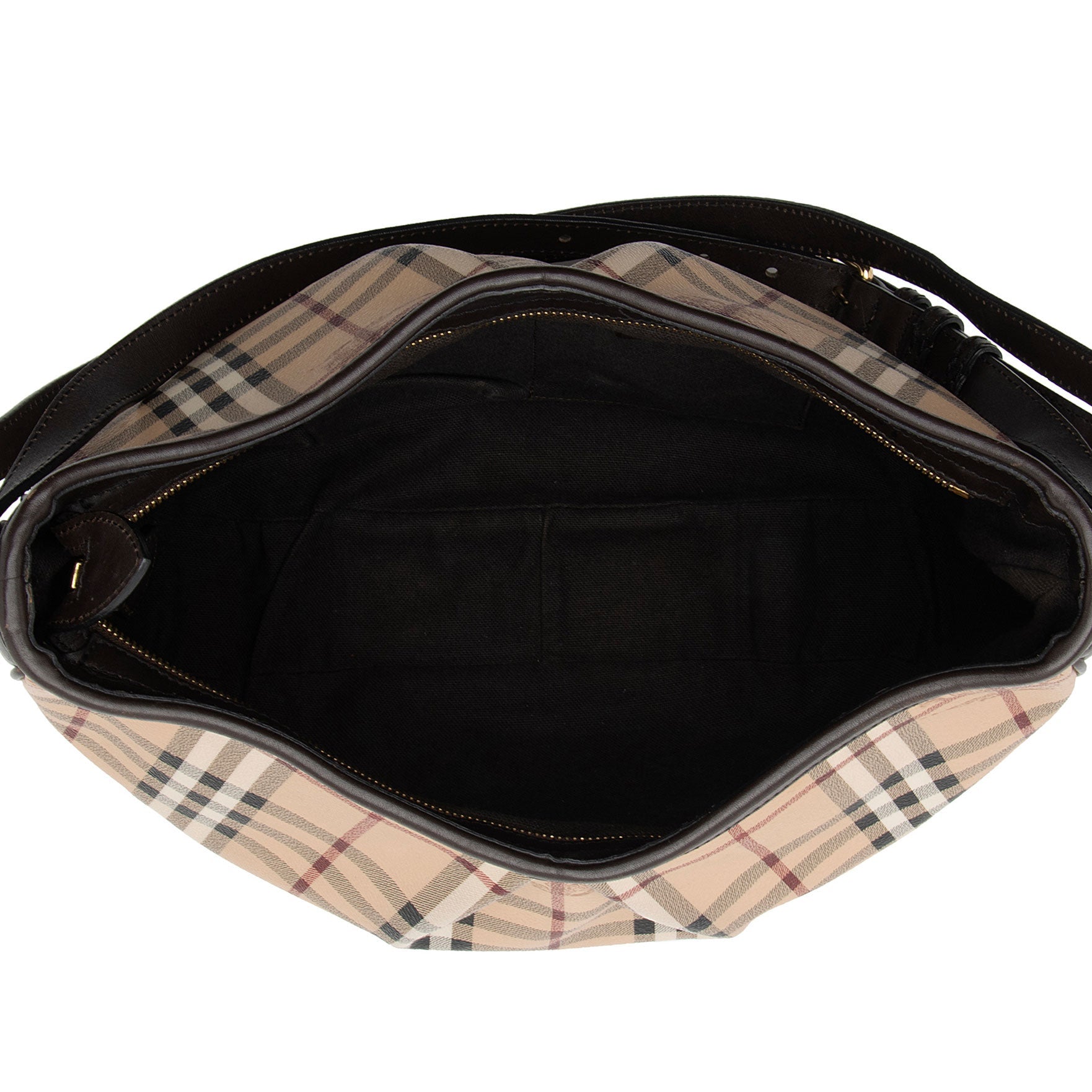 Burberry Haymarket Check Crossbody Bag (SHF-qDXh6N)