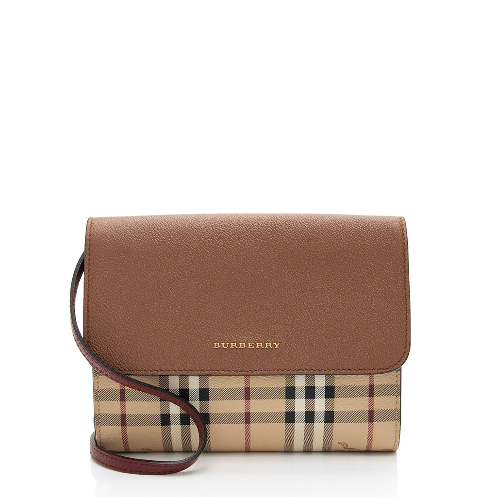 Burberry Haymarket Check Loxley Crossbody