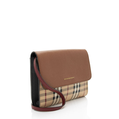 Burberry Haymarket Check Loxley Crossbody