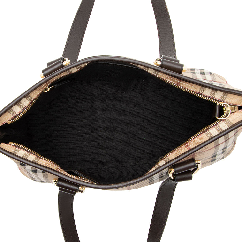 Burberry Haymarket Check Medium Regent Tote (SHF-17589)