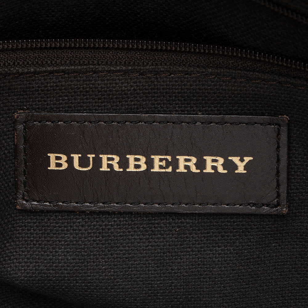 Burberry Haymarket Check Medium Regent Tote (SHF-17589)