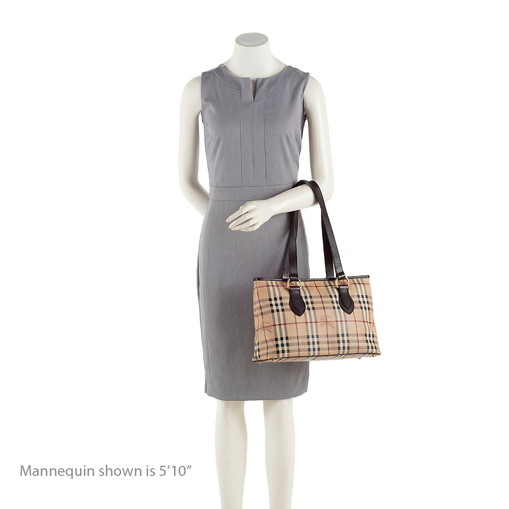 Burberry Haymarket Check Medium Regent Tote (SHF-17589)