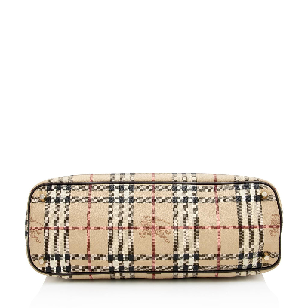 Burberry Haymarket Check Medium Regent Tote (SHF-22951)