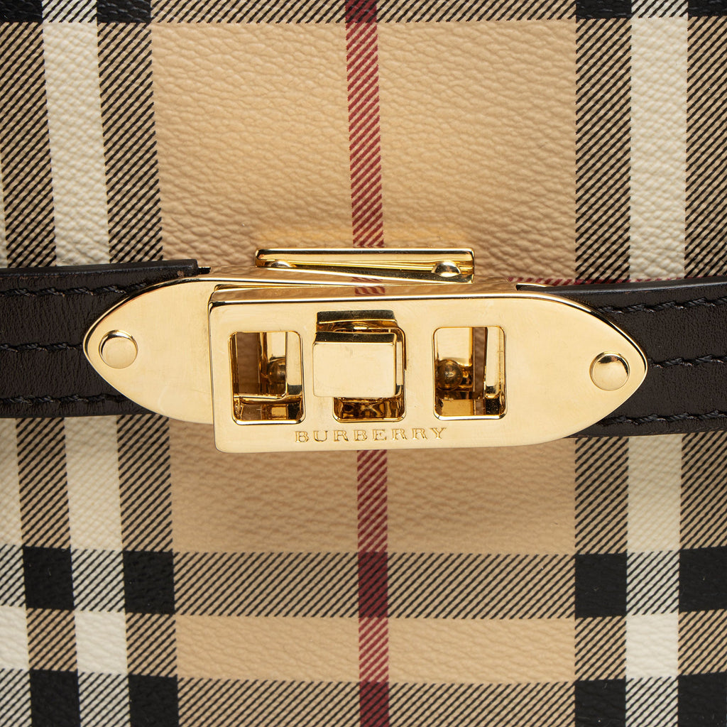 Burberry Haymarket Check Minford Tote