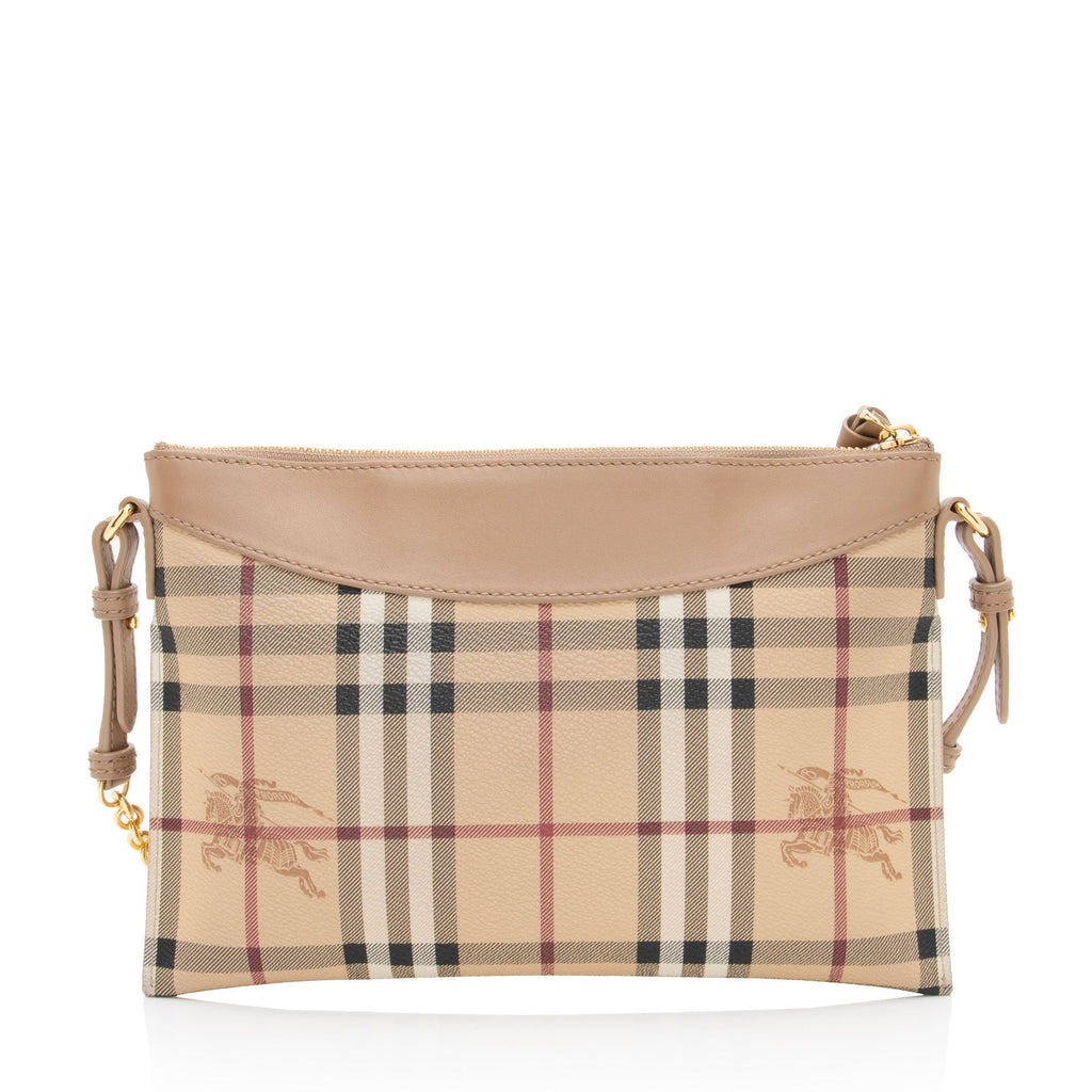 Burberry Haymarket Check Peyton Crossbody