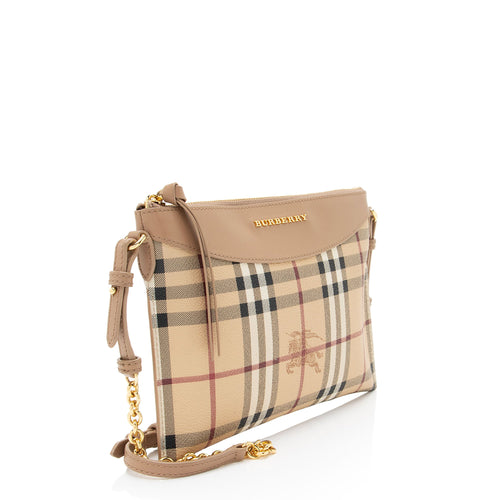 Burberry Haymarket Check Peyton Crossbody