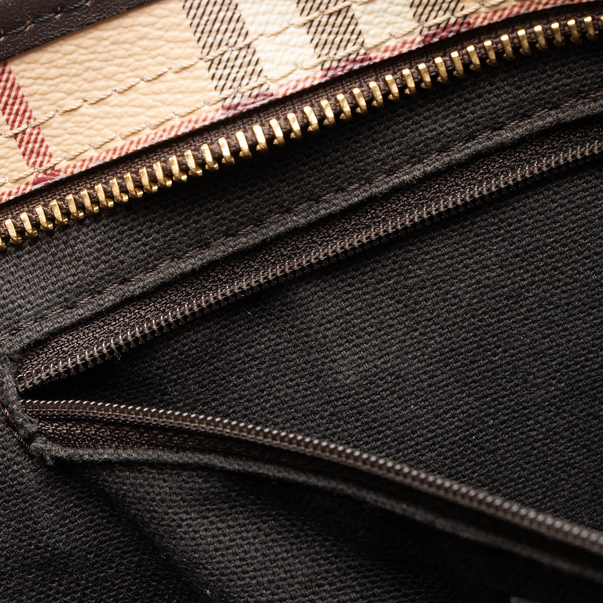 Burberry Haymarket Check Regent Medium Tote