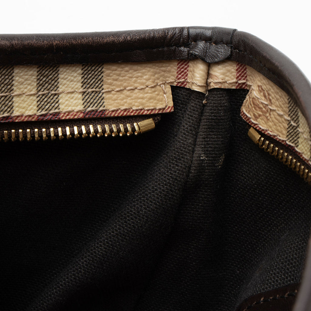 Burberry Haymarket Check Regent Medium Tote