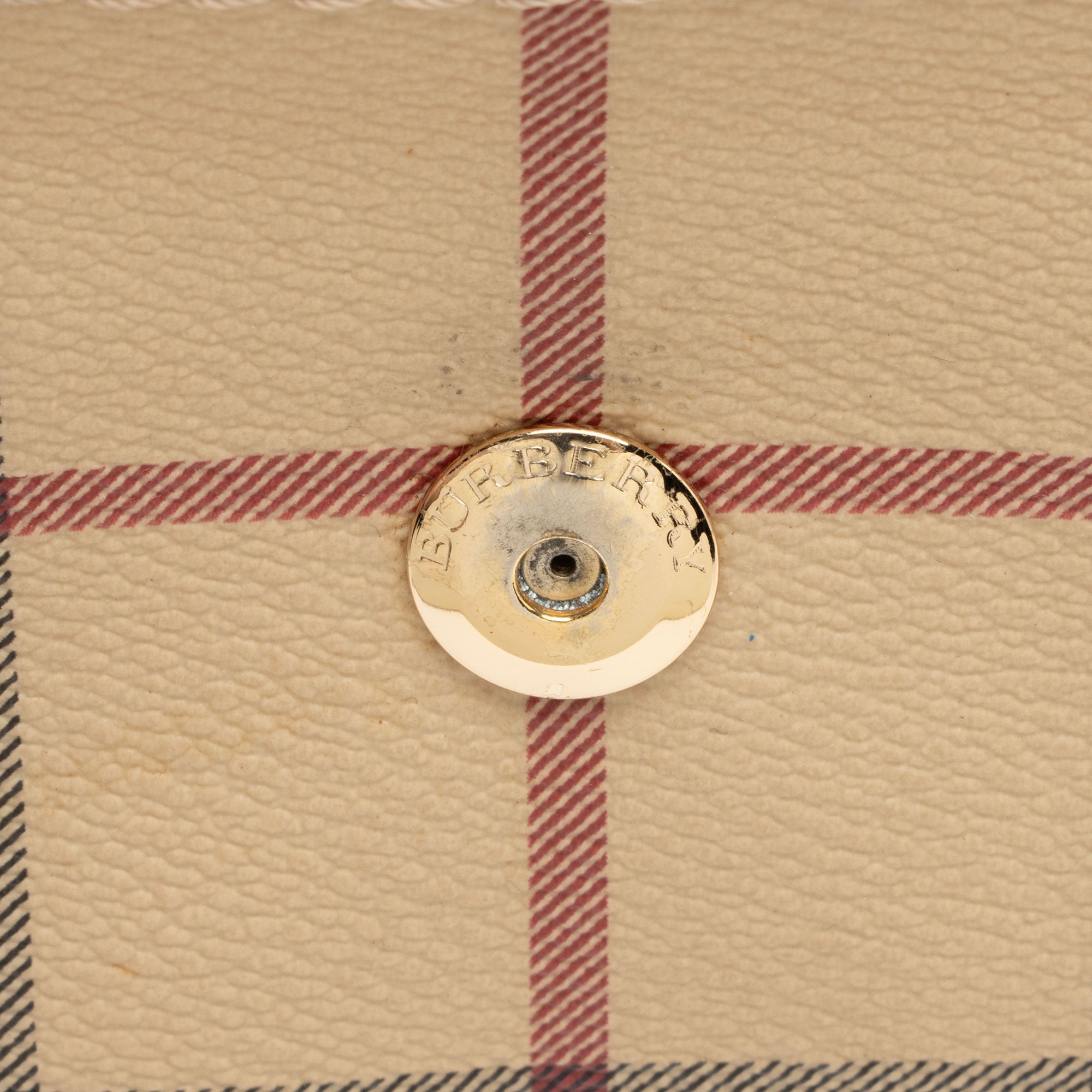 Burberry Haymarket Check Small Flap Shoulder Bag (SHF-AaFtEK)