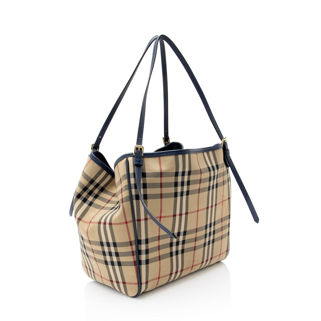 Burberry Horseferry Check Canterbury Small Tote