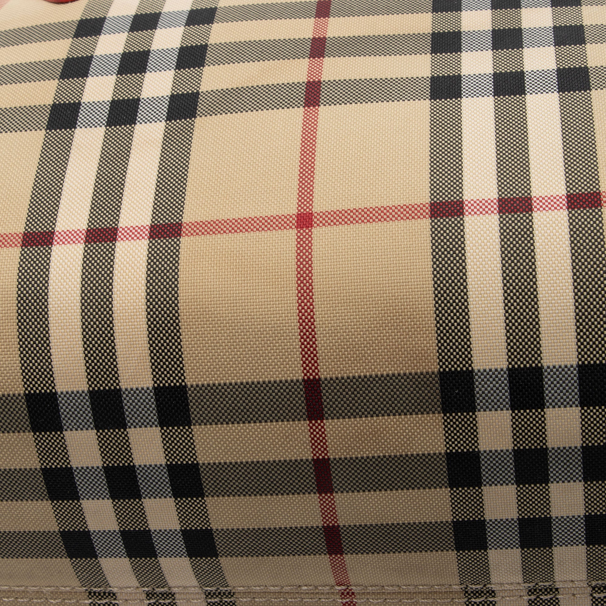 Burberry Horseferry Check Contrast Stitch Ballingdon Medium Tote
