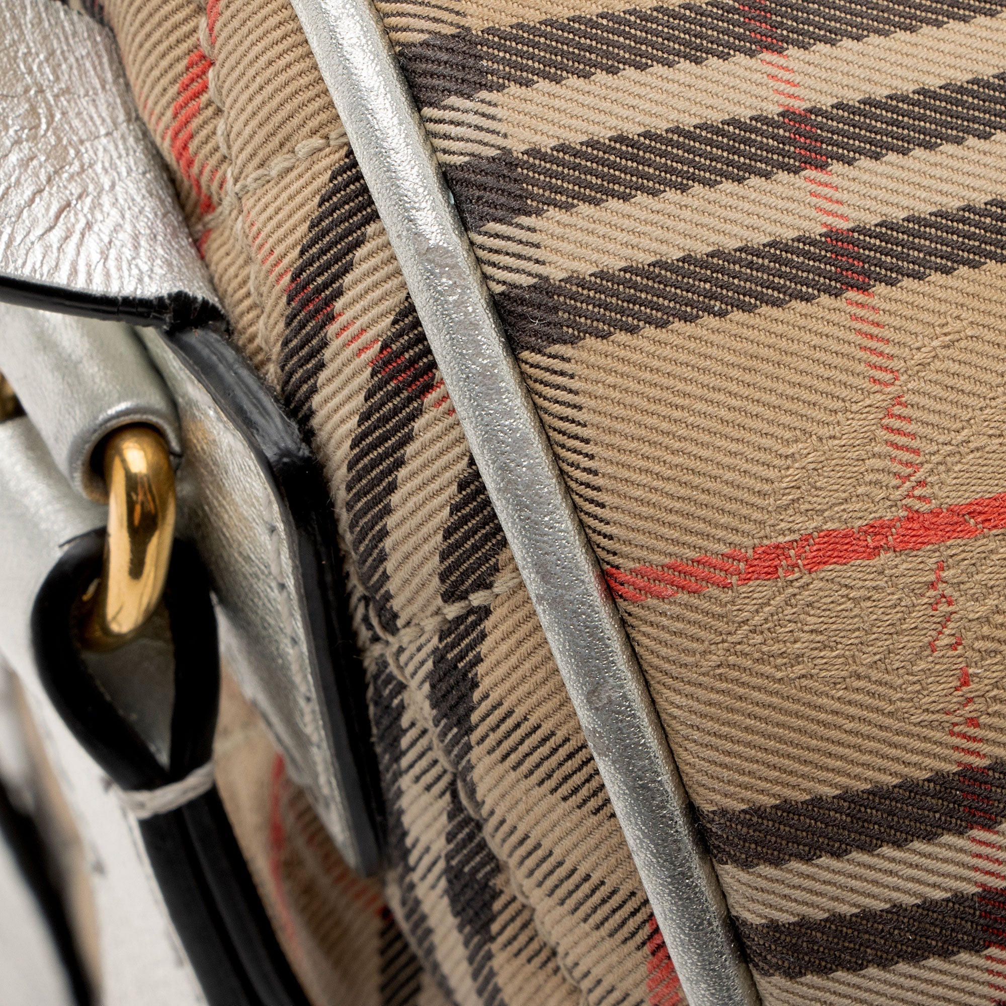 Burberry Horseferry Check Link 1983 Knight Backpack (SHF-Y8hDHE)