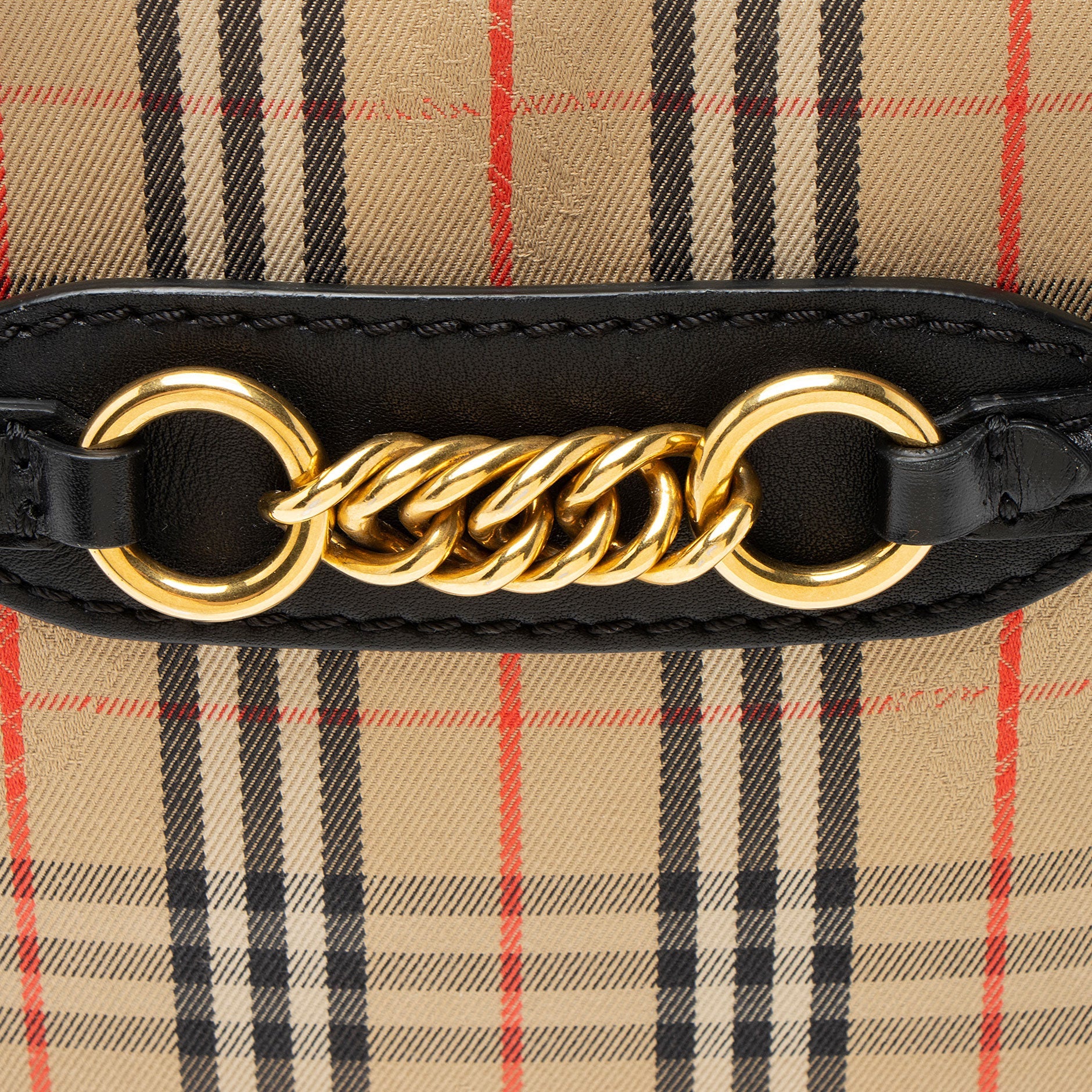 Burberry Horseferry Check Link Belt Bag
