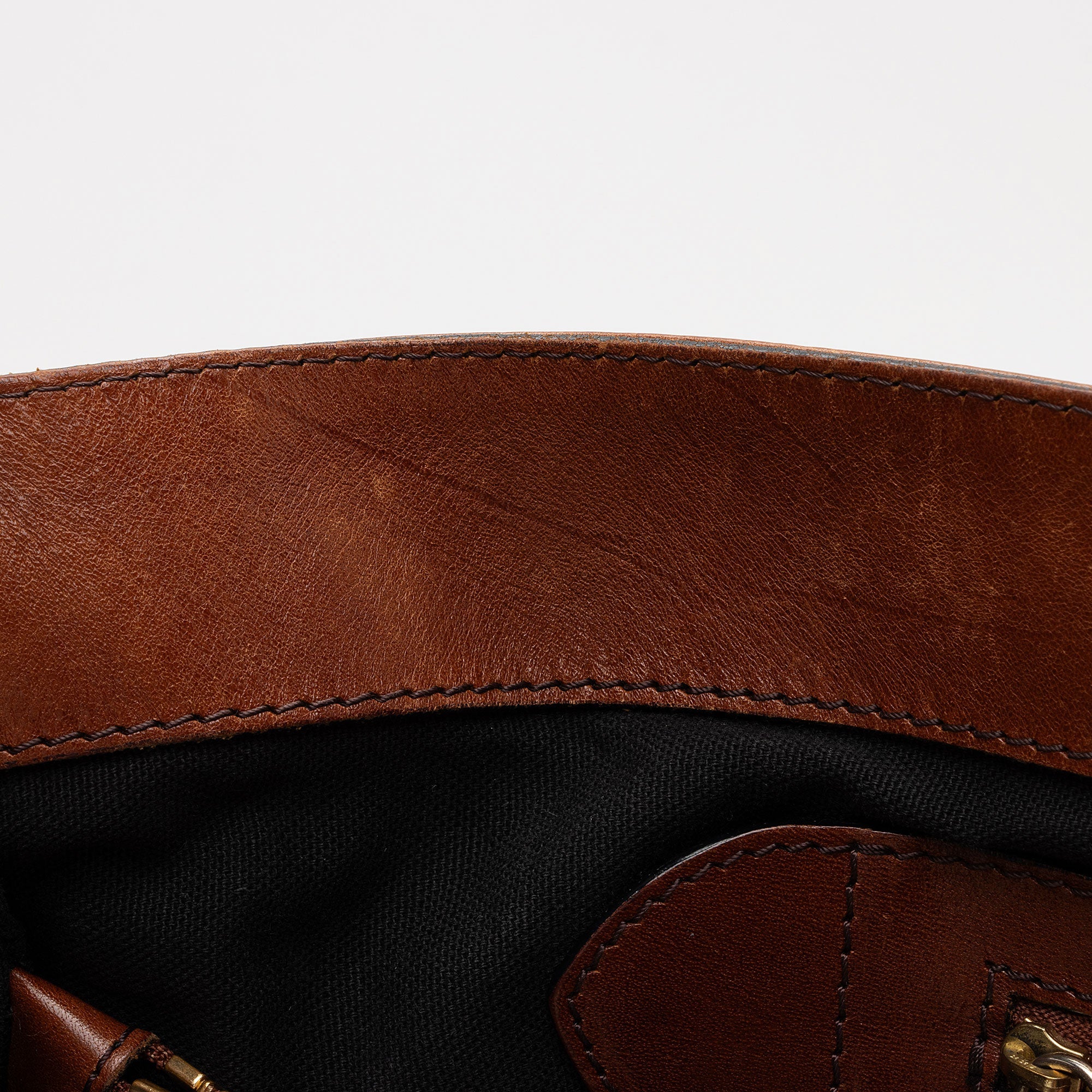 Burberry House Check Bridle Gosford Large Hobo (SHF-jHEss2)