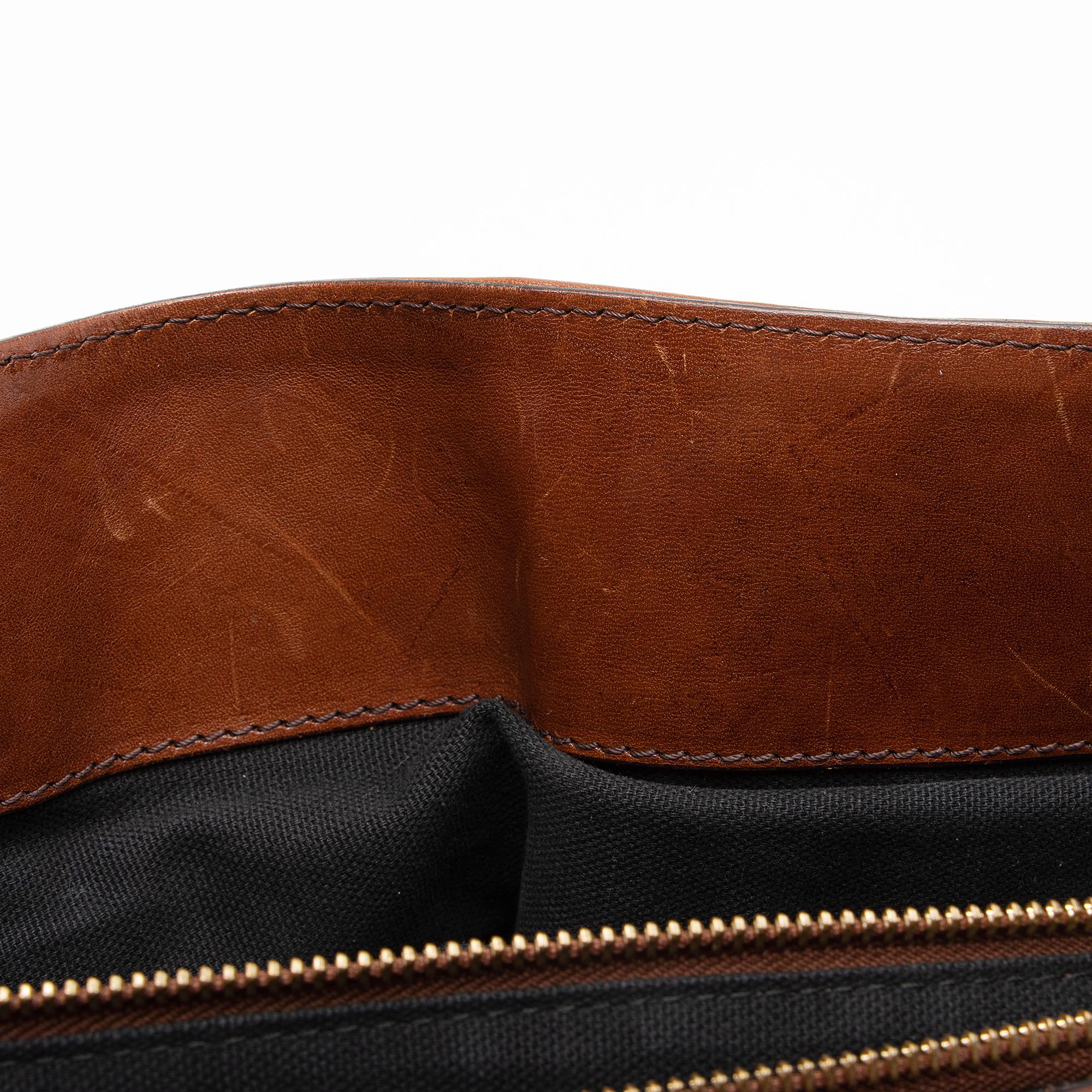 Burberry House Check Bridle Lynher Tote (SHF-mU2nhc)