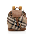 Burberry House Check Dennis Small Backpack - FINAL SALE (SHF-QX7F6Z)