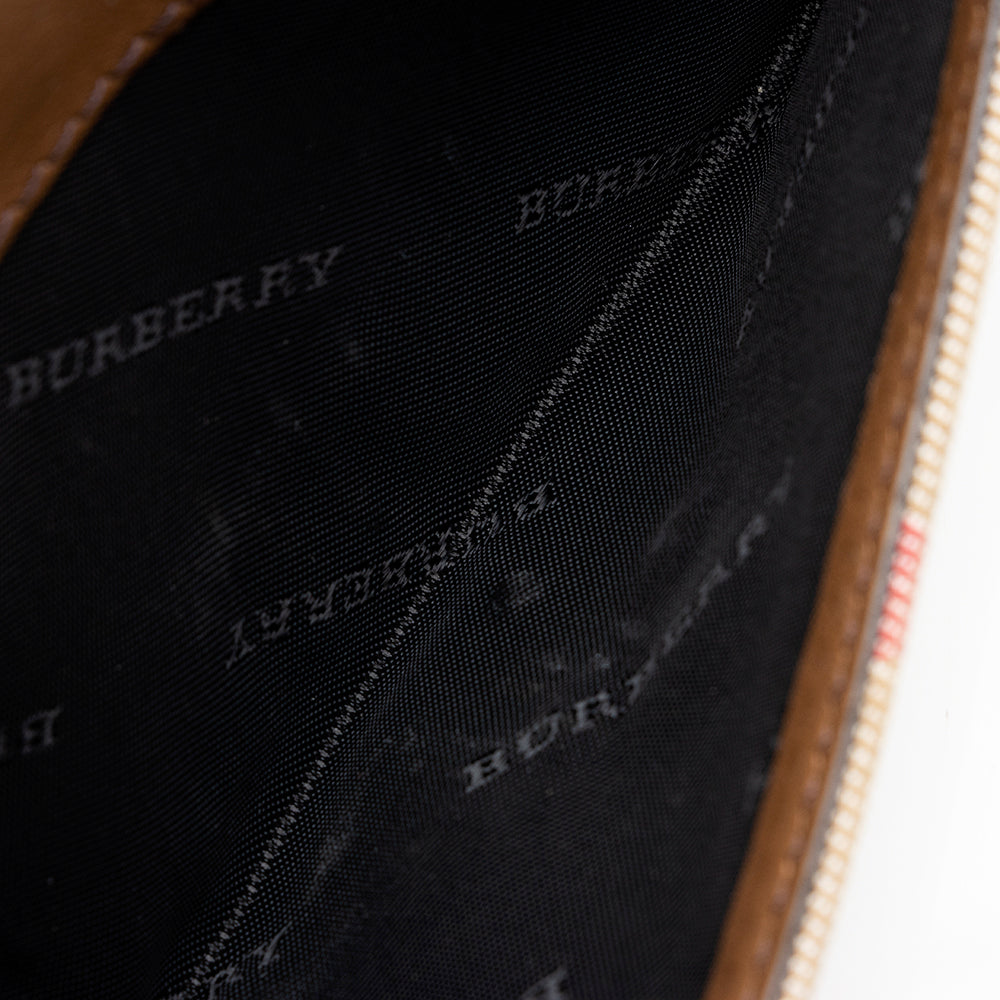 Burberry House Check Henley Chain Wallet (SHF-21215)