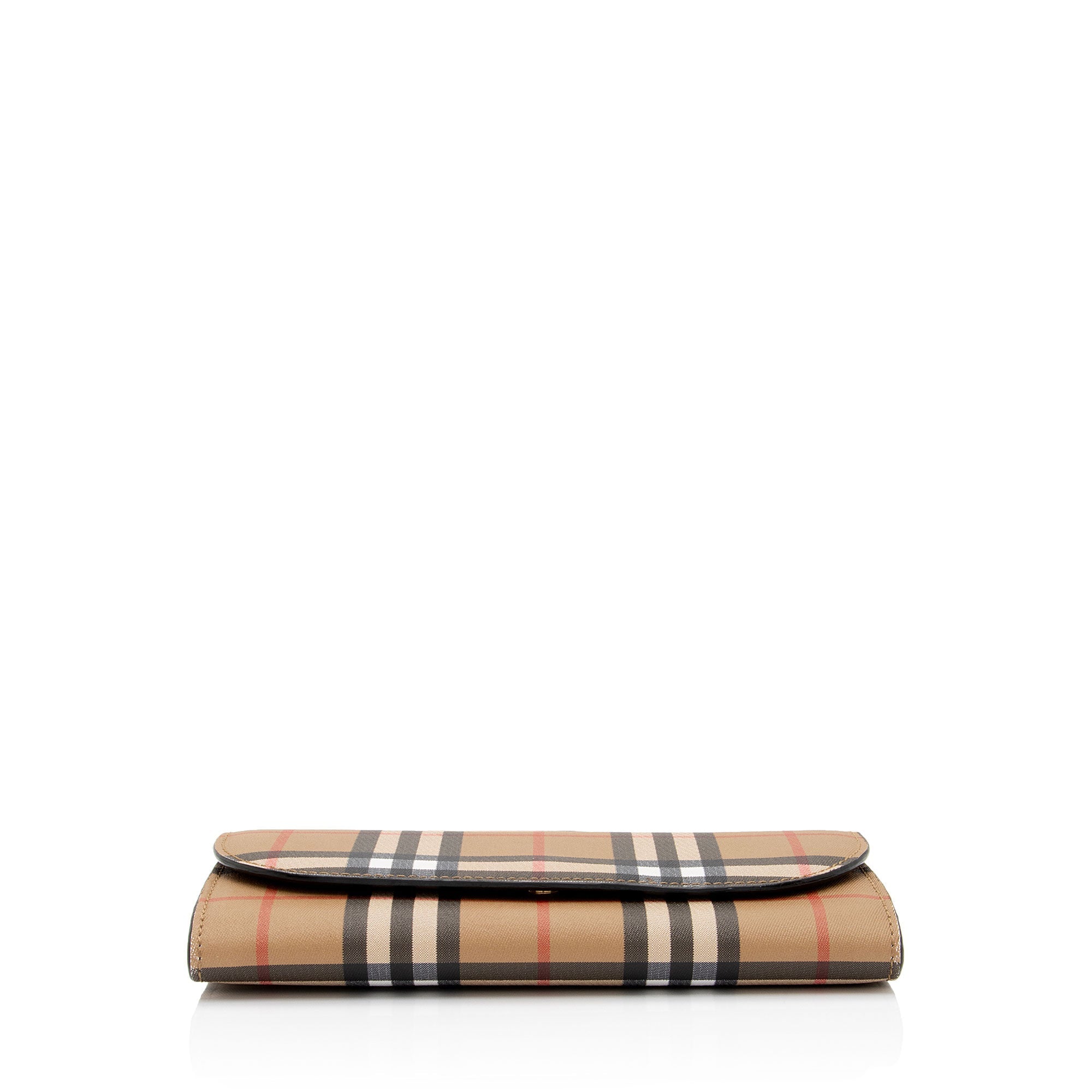 Burberry House Check Henley Chain Wallet (SHF-OabVyk)