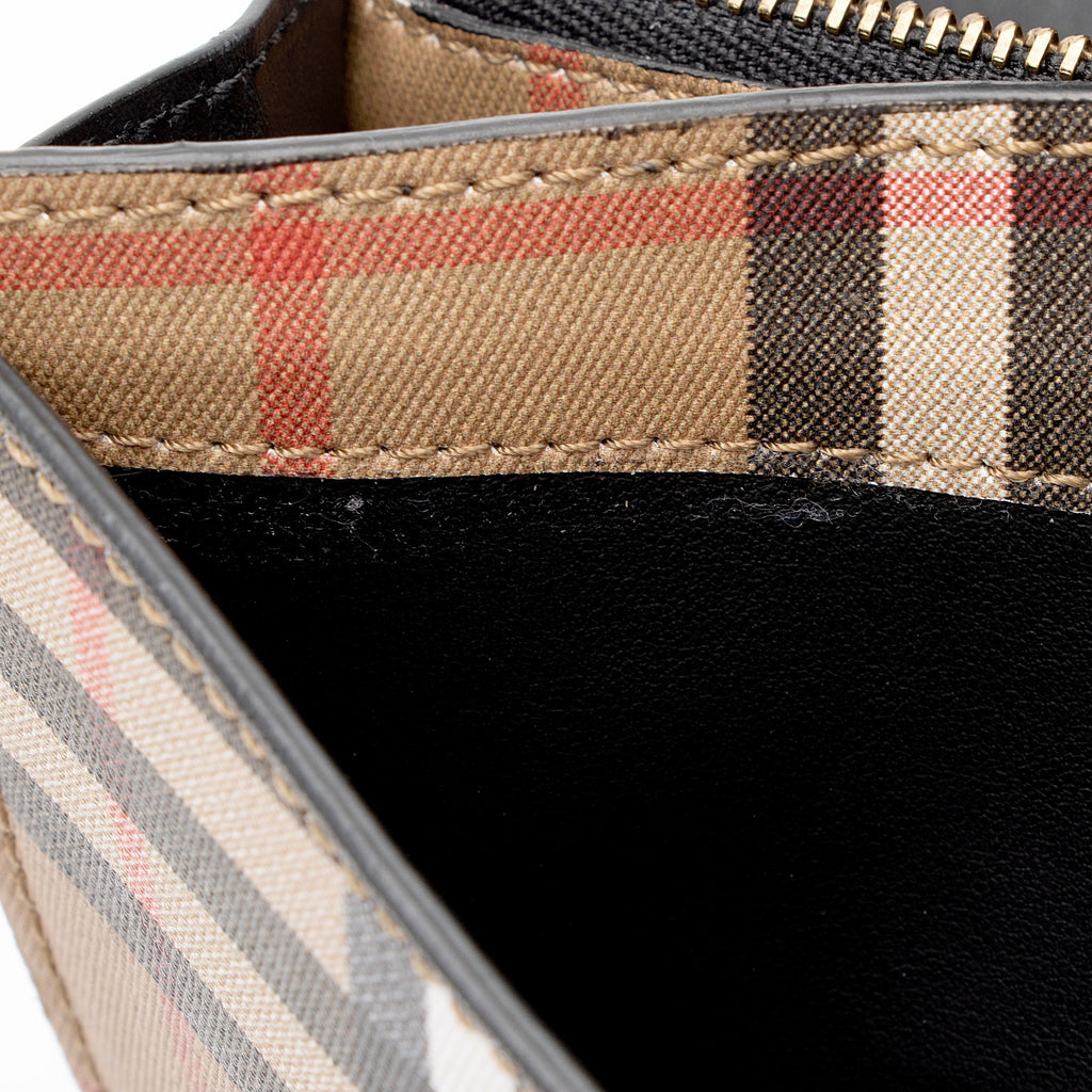 Burberry House Check Henley Chain Wallet (SHF-OabVyk)