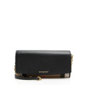 Burberry House Check Henley Chain Wallet (SHF-s1Vb4C)