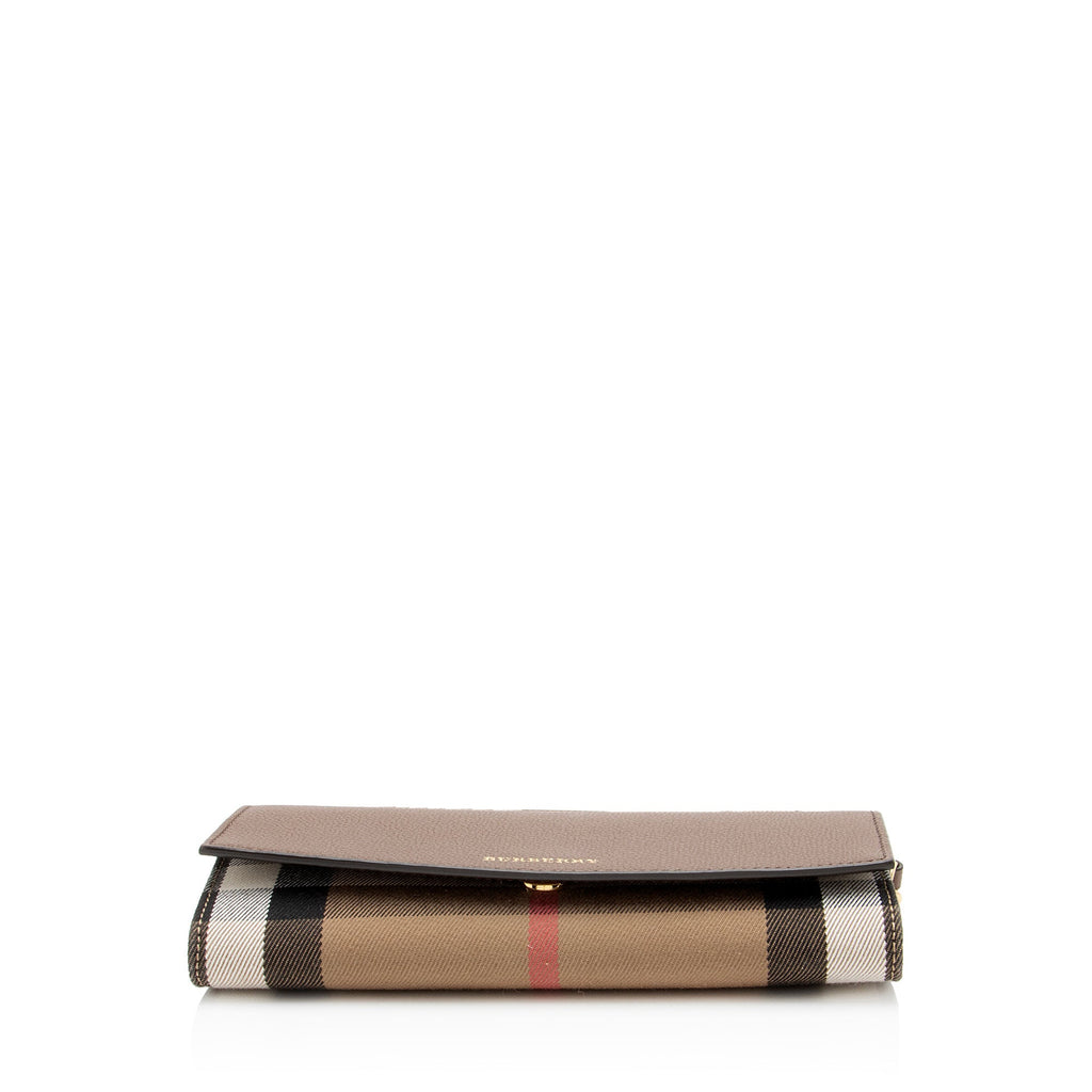 Burberry House Check Henley Chain Wallet