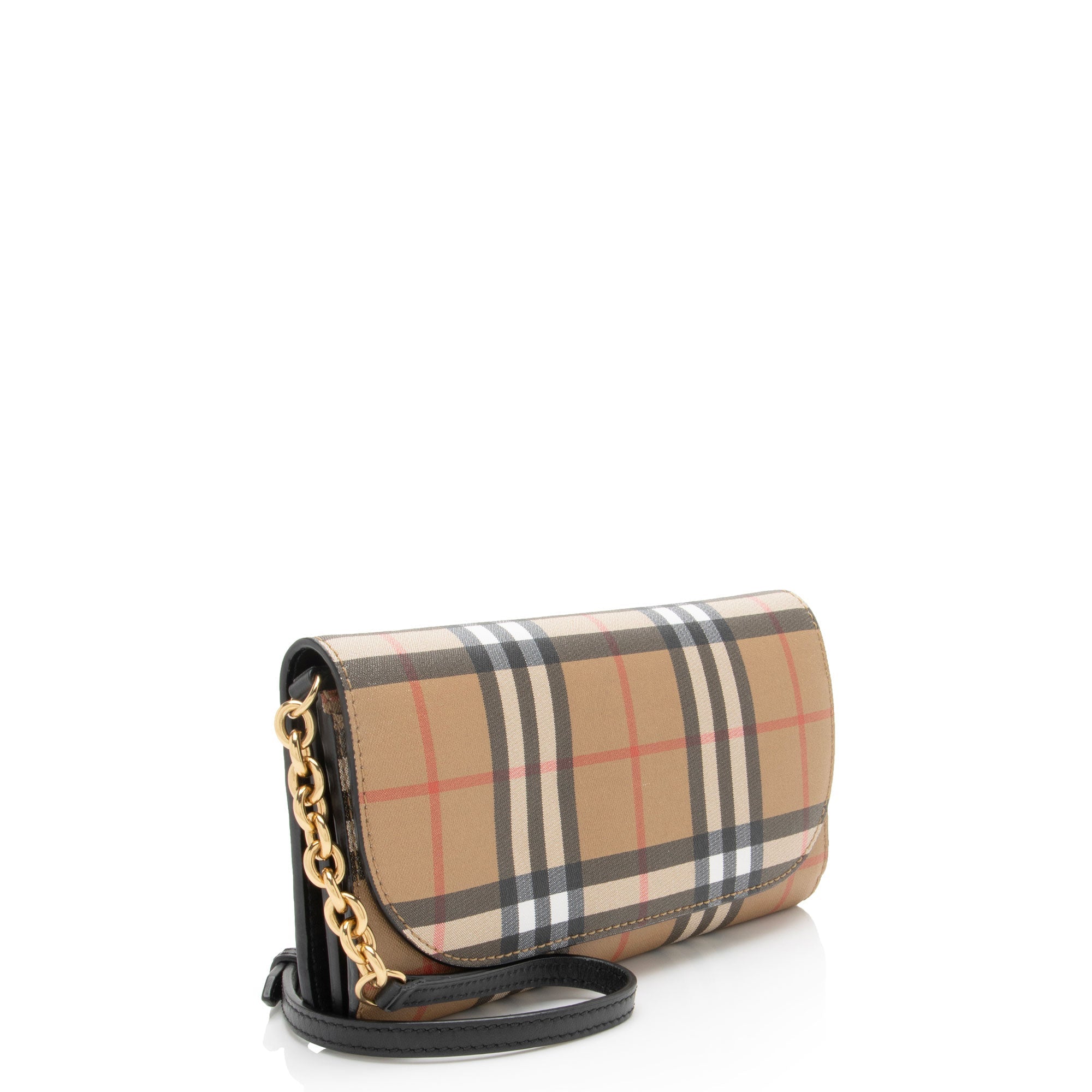 Burberry House Check Henley Chain Wallet