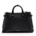 Burberry House Check Leather Banner Large Tote (SHF-amQX3B)