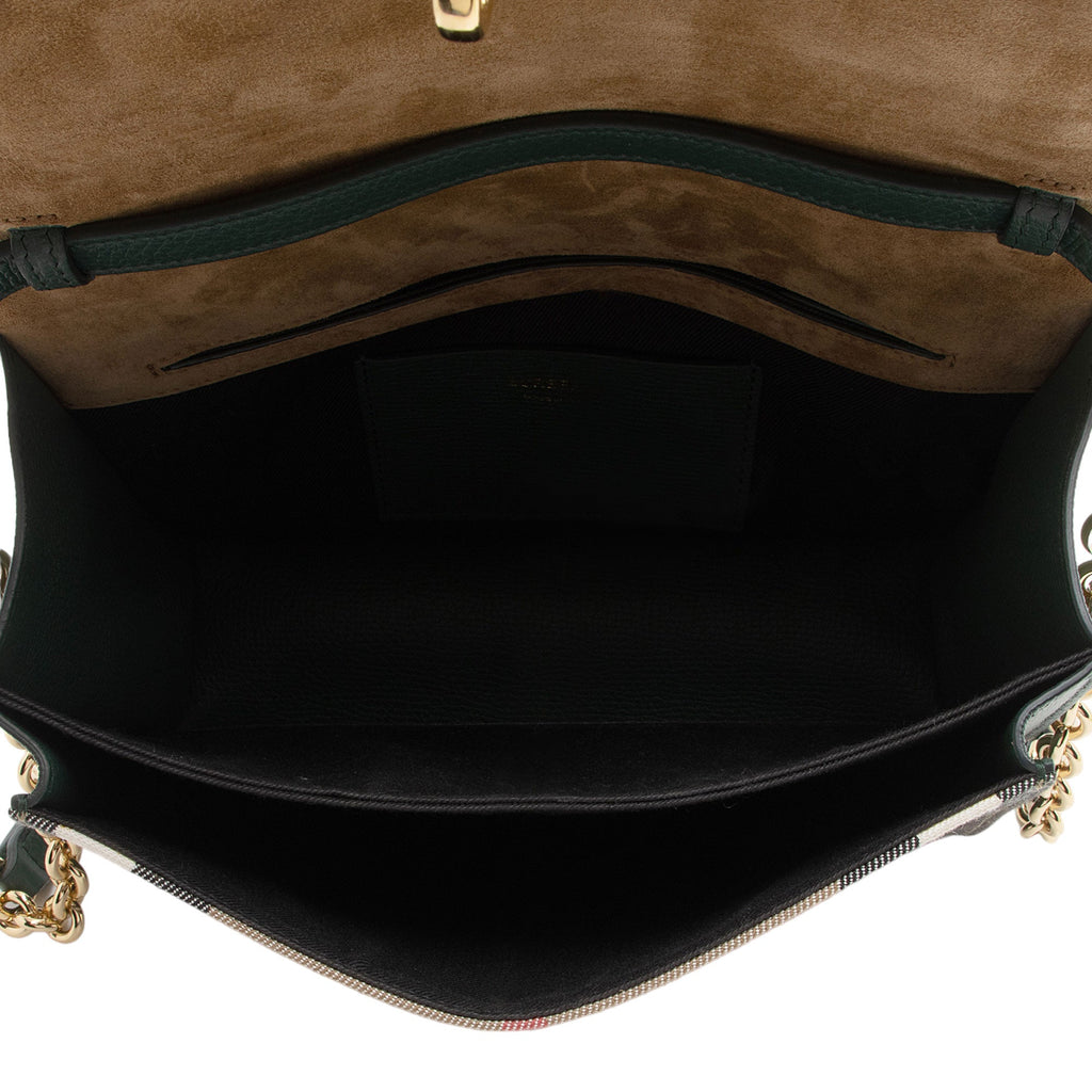 Burberry House Check Macken Chain Small Crossbody (SHF-WiRnsG)
