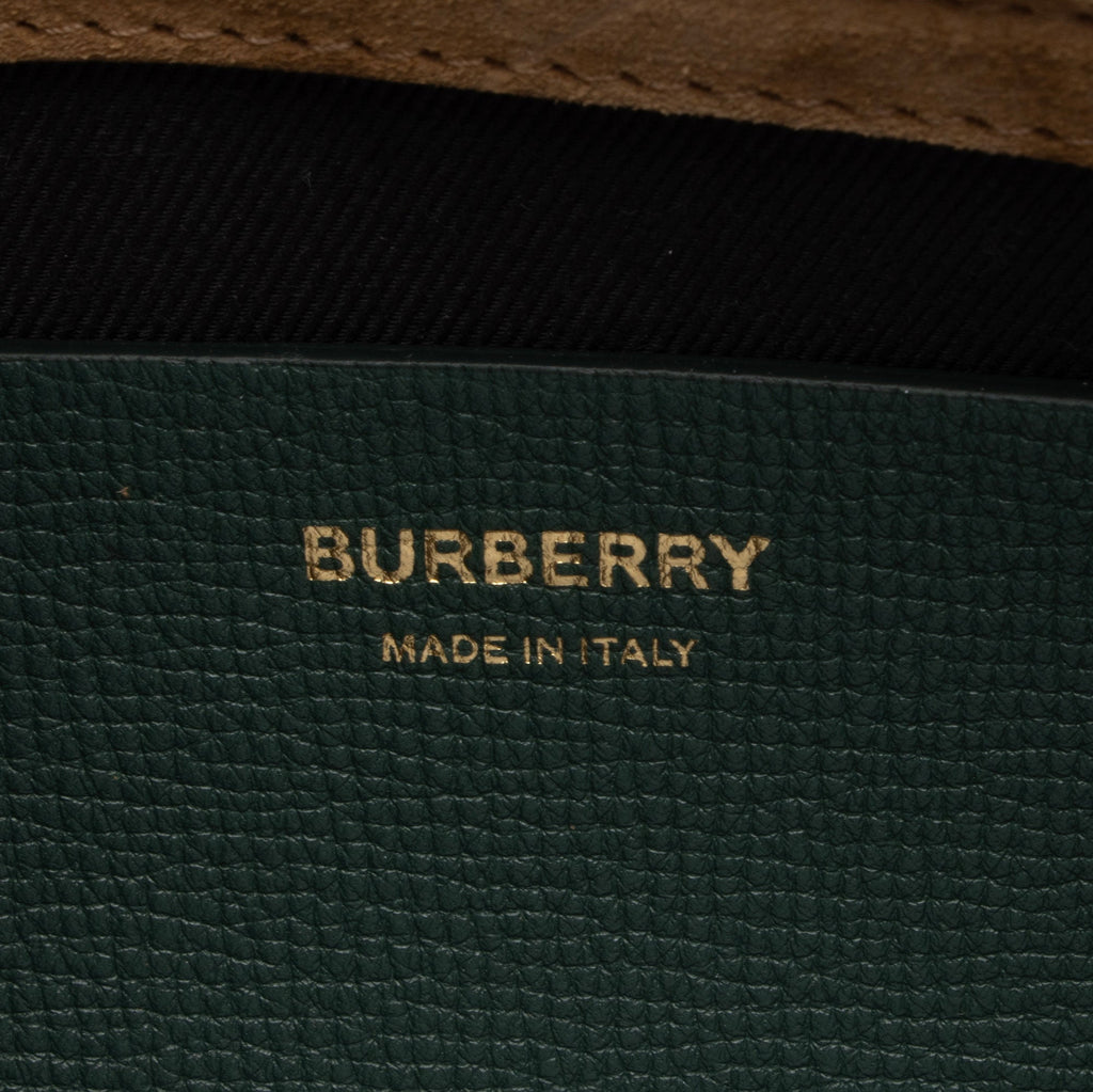 Burberry House Check Macken Chain Small Crossbody (SHF-WiRnsG)