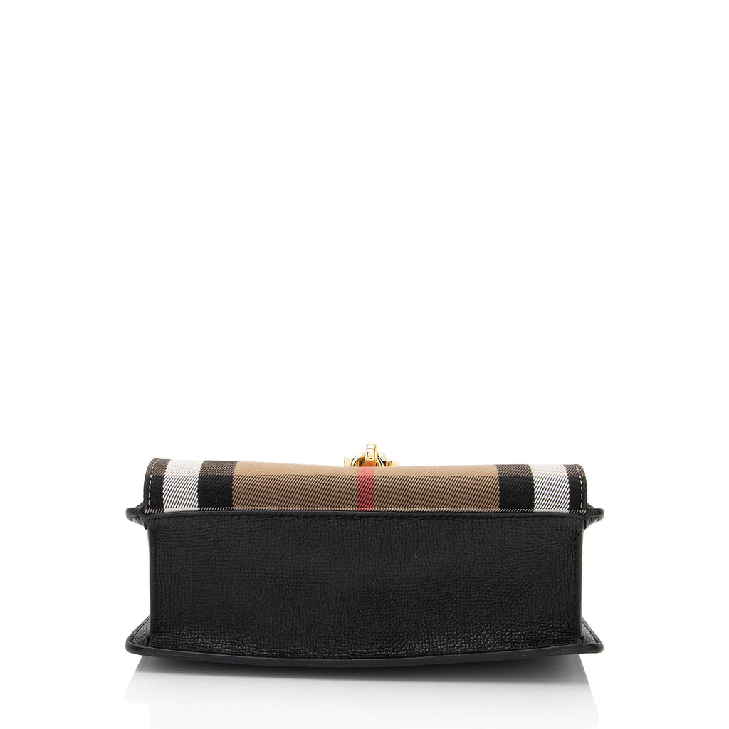 Burberry House Check Macken Chain Small Crossbody