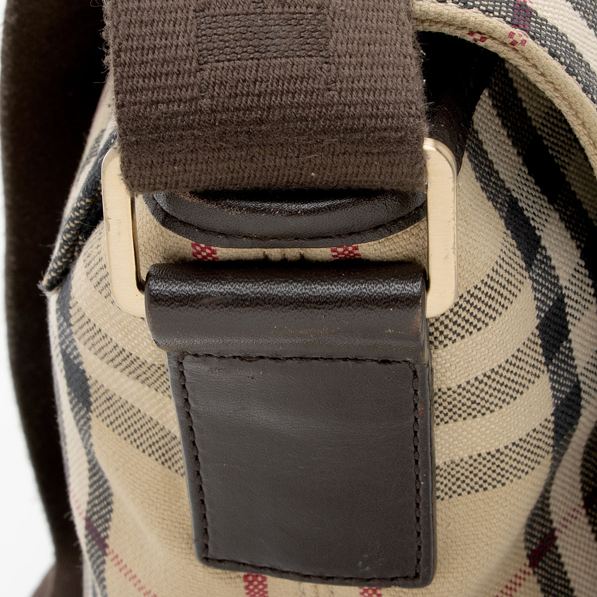 Burberry House Check Flap Messenger