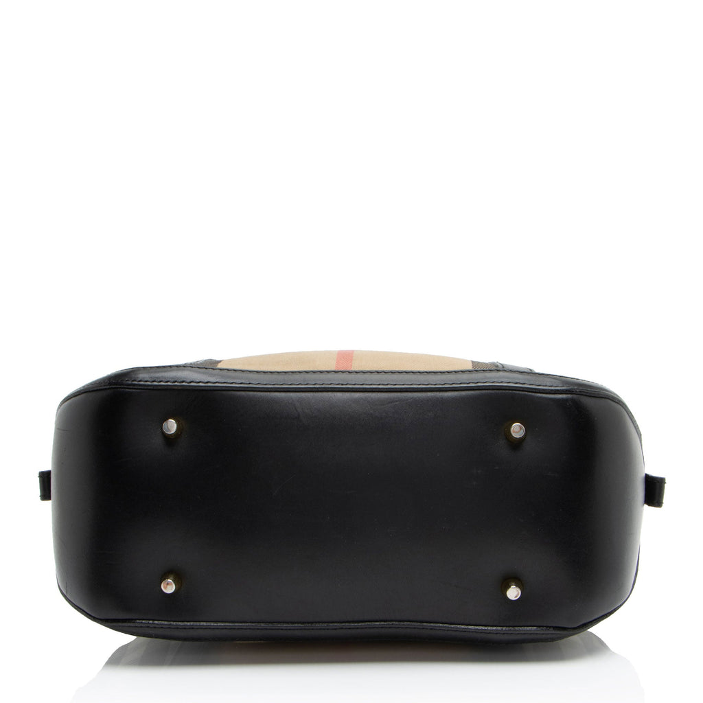 Burberry House Check Orchard Small Satchel