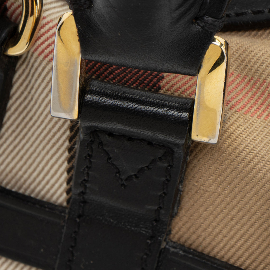 Burberry House Check Orchard Small Satchel