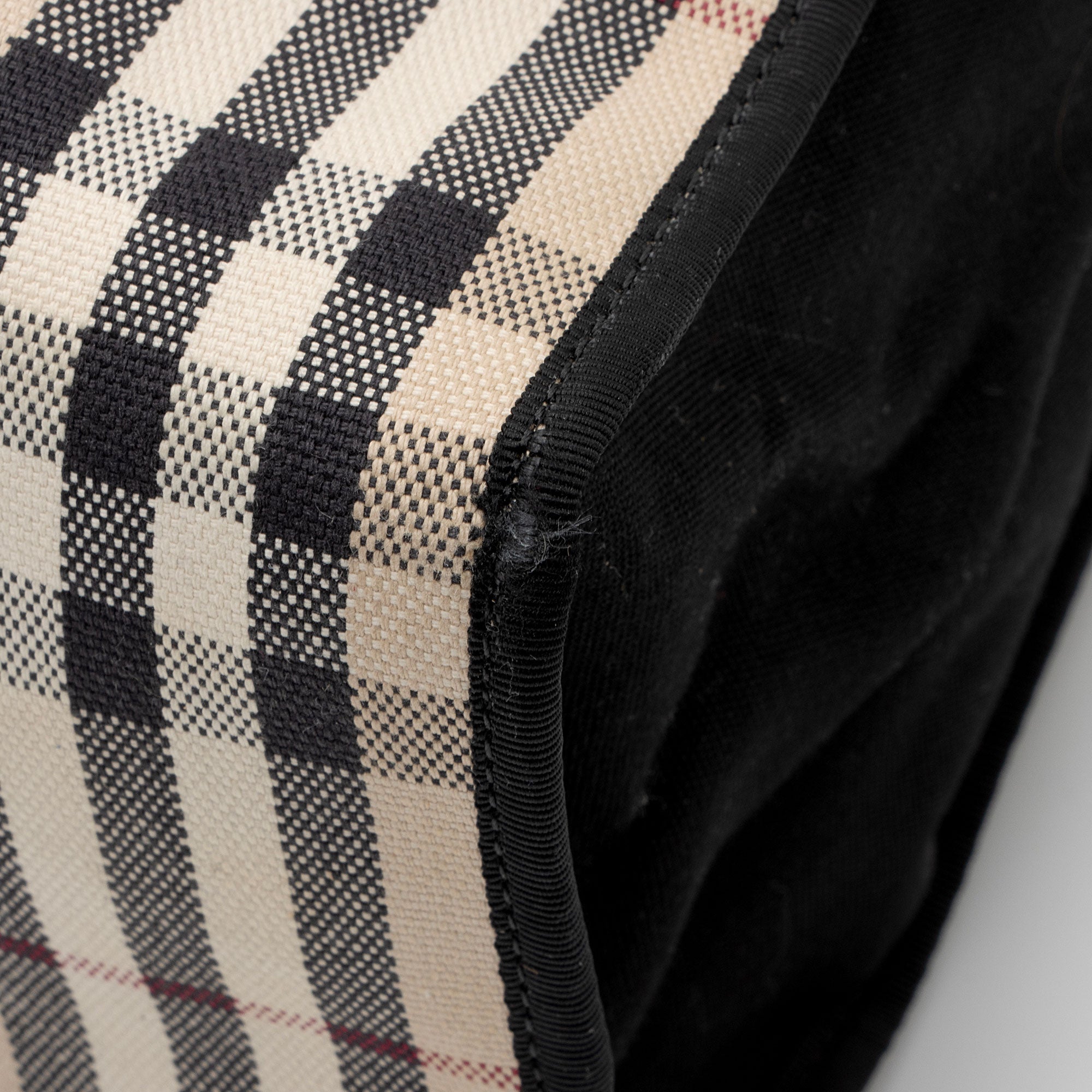 Burberry Horseferry Check Small Tote (SHF-yKj6B6)