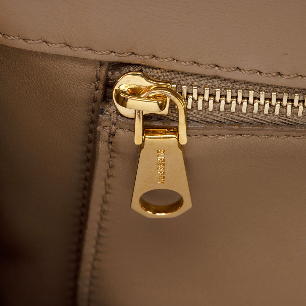 Burberry TB Monogram Leather TB Small Flap Bag