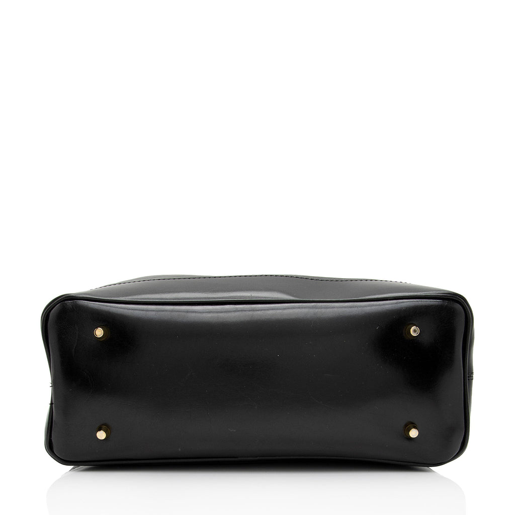 Burberry Lambskin Hepburn Convertible Tote (SHF-FHPl7M)