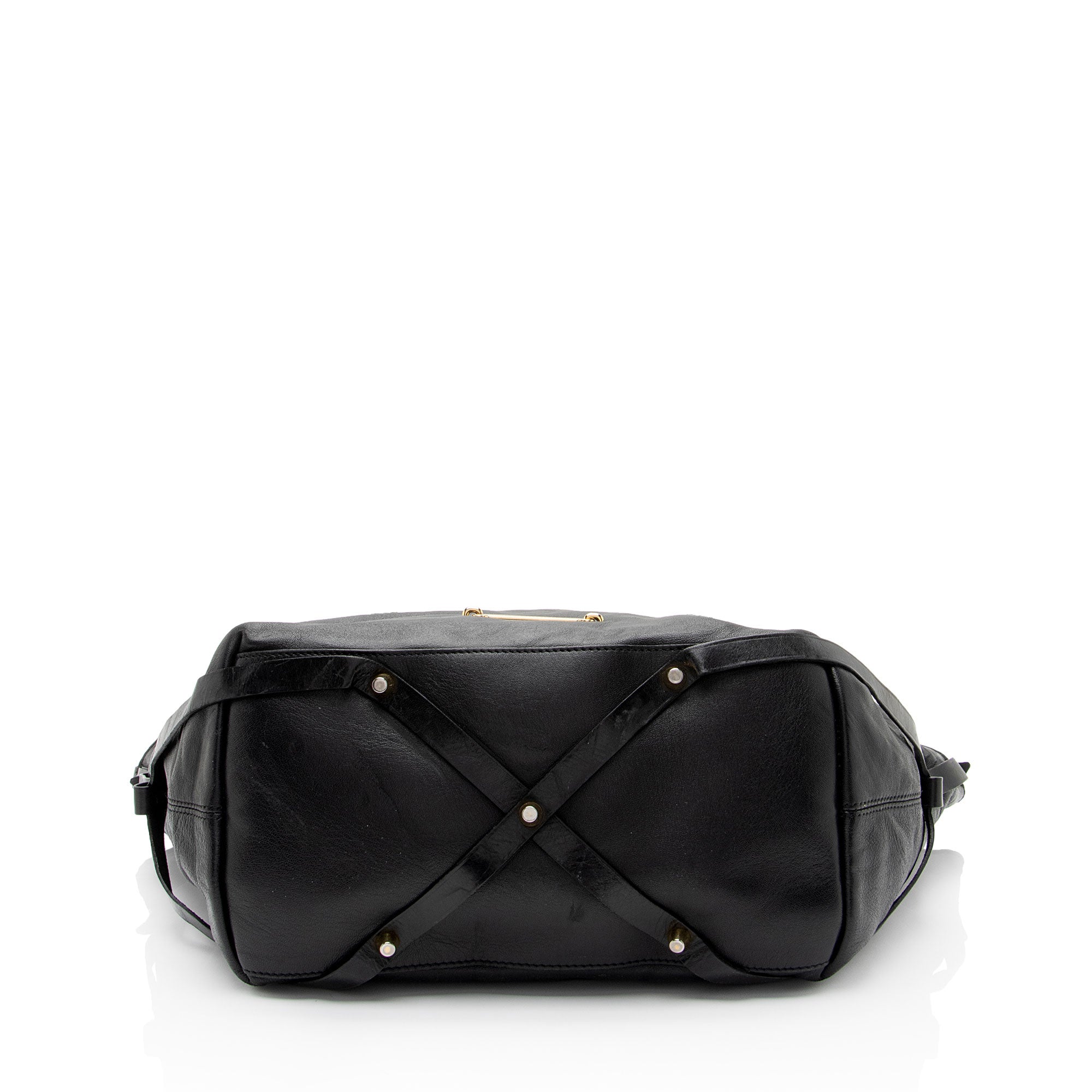 Burberry Lambskin Salisbury Bridle Medium Tote