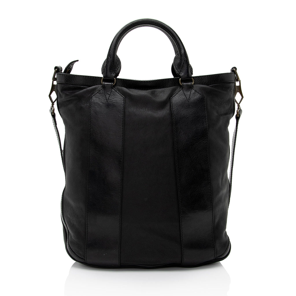 Burberry Leather Bonington Tote (SHF-07pRvX)