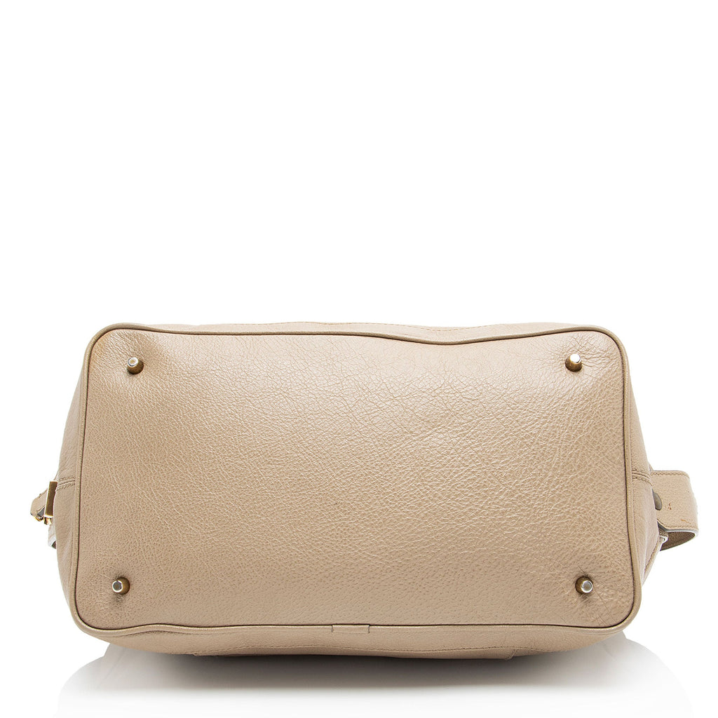 Burberry Leather Kirley Satchel