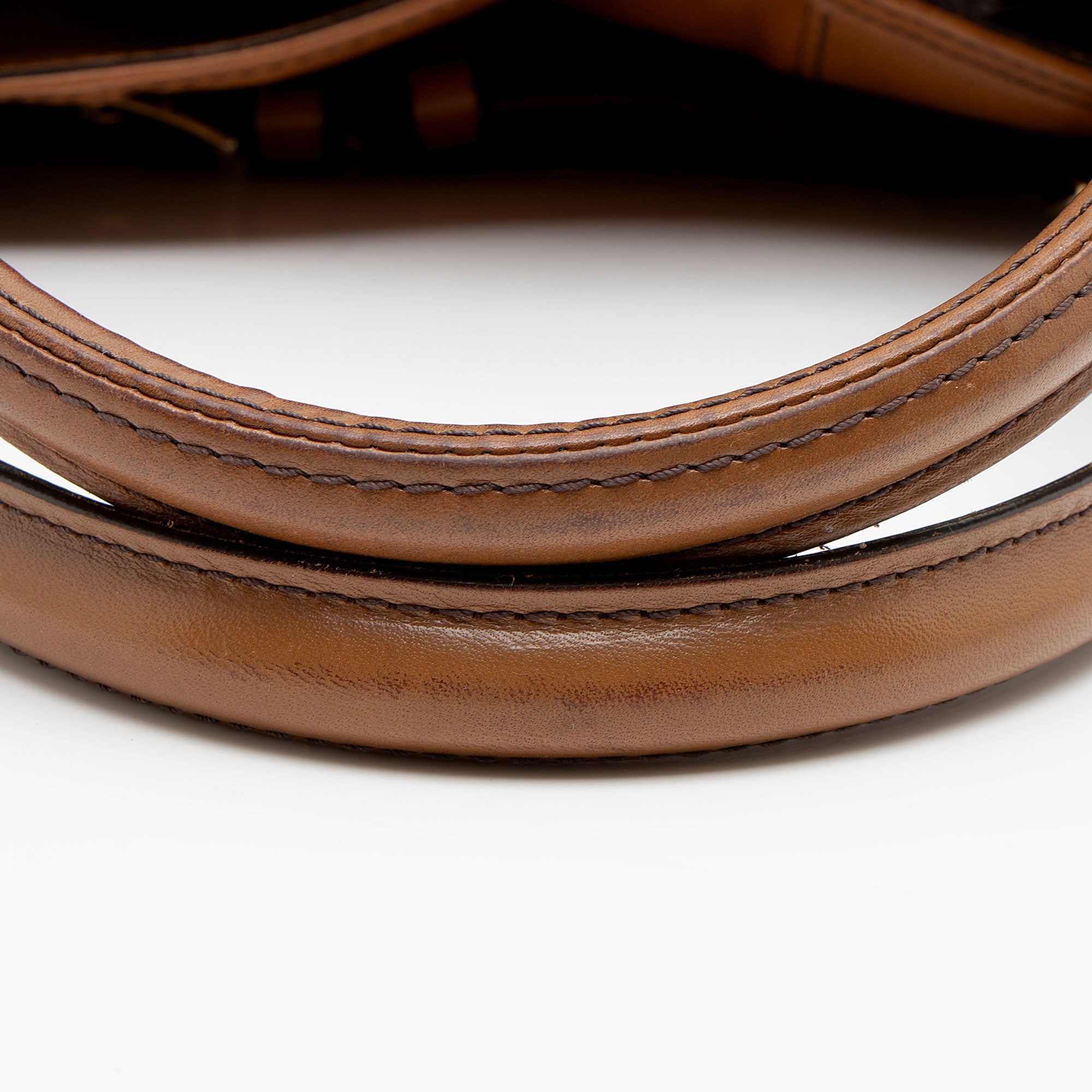 Burberry Leather Bridle Lynher Tote